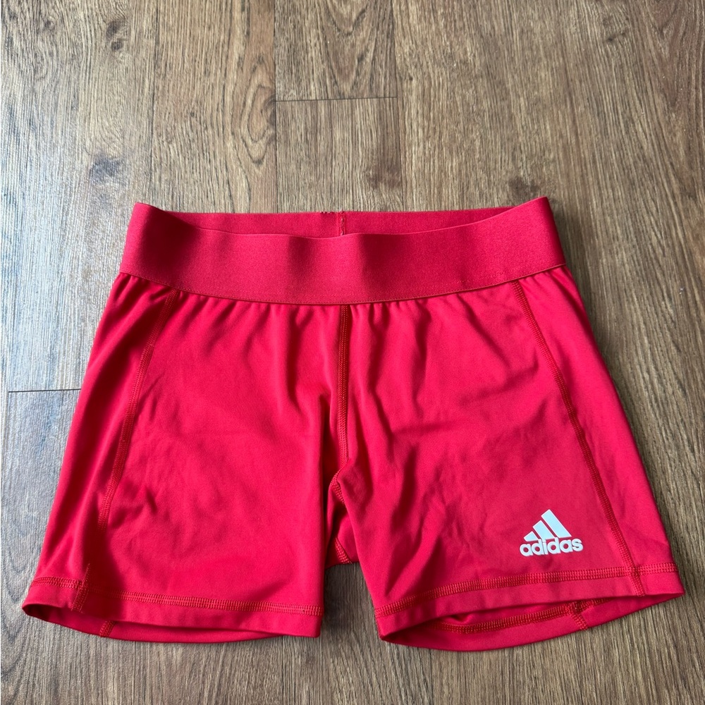 Adidas Red Athletic Shorts
